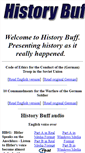 Mobile Screenshot of historybuff.org